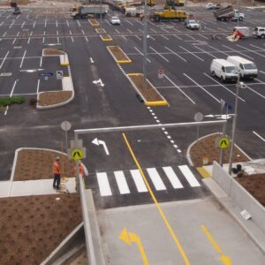 Carpark line marking